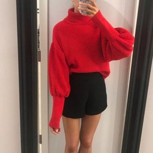 Topshop Balloon Sleeve Sweater